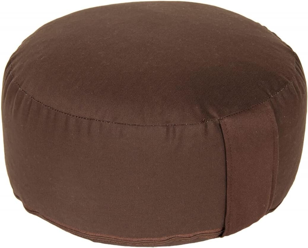 Yogabox Meditationskissen/Yogakissen Rondo Classic Made in Germany Braun, Braun