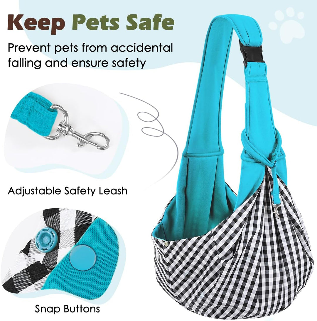Pawaboo Hundetragetasche, Tragbare Haustier Hundetasche mit Verstellbare Schultergurt,Outdoor Reise