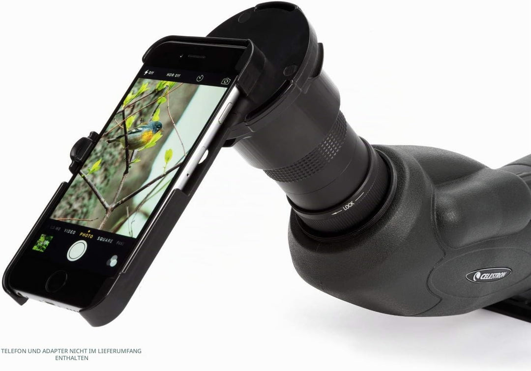 Celestron 52332 TrailSeeker 80mm Angled Spotting Scope Telescope, Black Trailseeker 80 - Angled, Tra