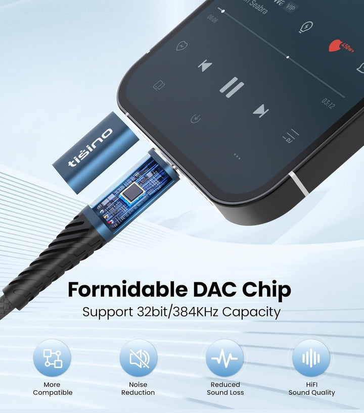 Tisino USB C auf Dual XLR Male Audio Kabel, XLR to USB C Stereo Power Amplifier Kabel für den Anschl