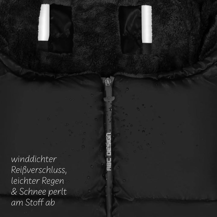 ABC Design Winter Fusssack/Kinder Fusssack Kinderwagen &amp; Buggy/Baby Fusssack mit Anti-Rutschschutz &amp;