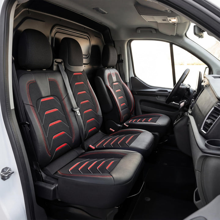 Autositzbezüge Universal 2+1 für Renault Trafic 3 - OPEL Vivaro B (2014-2018), FIAT Talento(2016-202