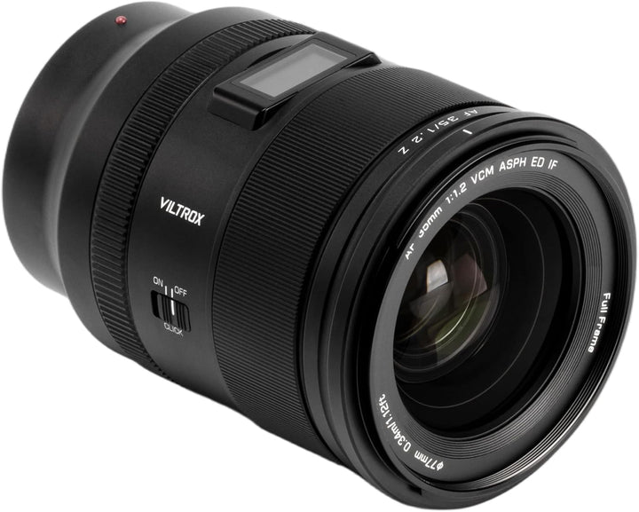 VILTROX 35mm f1.2 Z, AF 35mm f/1.2 LAB Z Objektiv für Nikon,Vollformat F1.2 Grossblendenobjektiv für