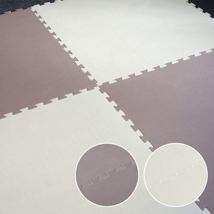 eyepower Profi Kampfsportmatte Dicke 2cm - Judo Matten für Zuhause 63x63cm - Tatami Matte Home Gym M