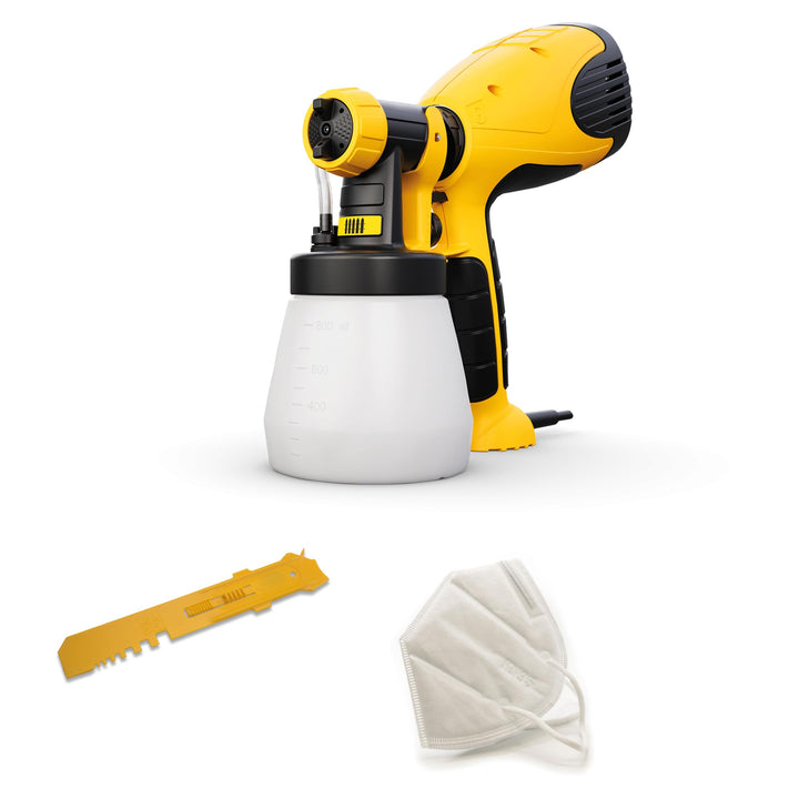 WAGNER Farbsprühsystem Wood&Metal Sprayer W 100 für Lacke, Lasuren im Innen- und Aussenbereich, 5 m²