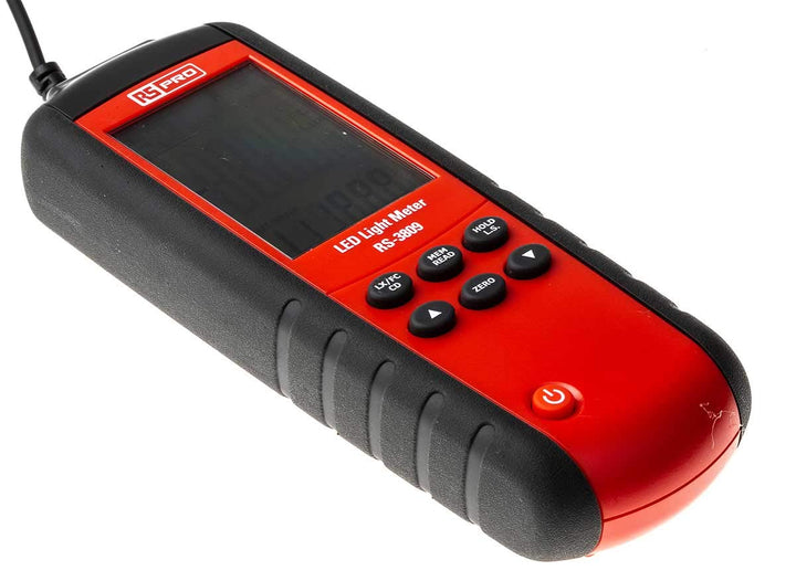 RS PRO RS-3809 Luxmeter mit Silizium-Fotodiode, bis 400000lx, ±3%