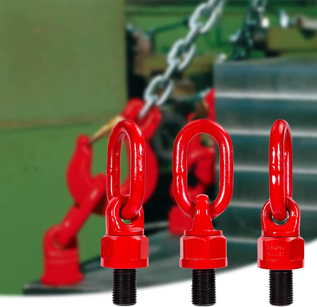 Gonnely Ringschraube M14,Universal Hebering 360 Grad Drehung Hebering Schraube Matrize Verbindungsbo