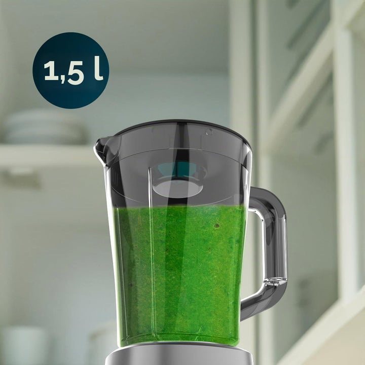 Cecotec Standmixer Power Black Titanium 1300MAX B Pro, 1300 W, 20.000 U/min, 2 Stufen + Pulse, 1,5 l
