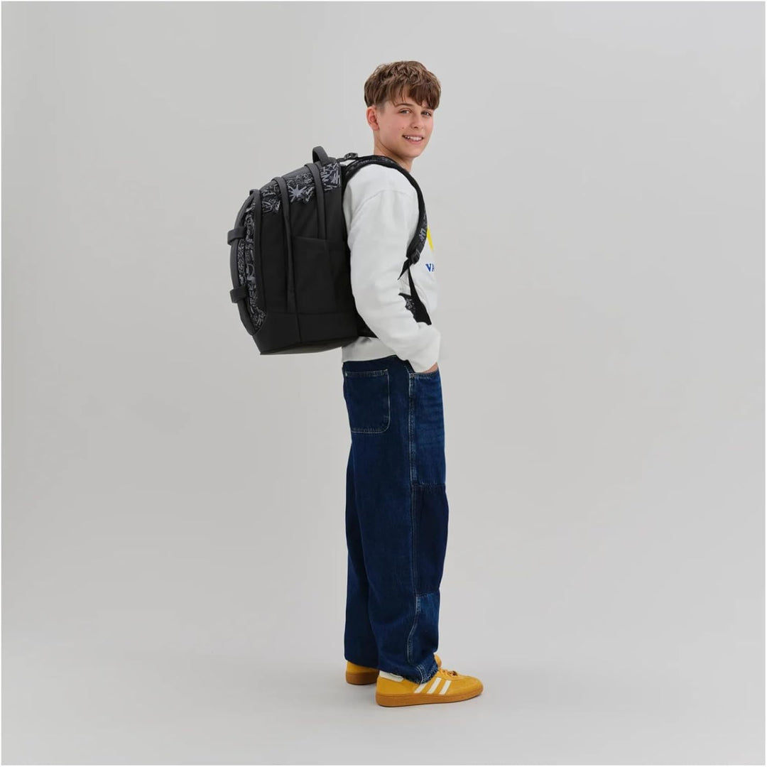 Satch Pack Schulrucksack ab 5. Klasse ergonomisch 30L Stauraum standfest Organisationstalent Einheit