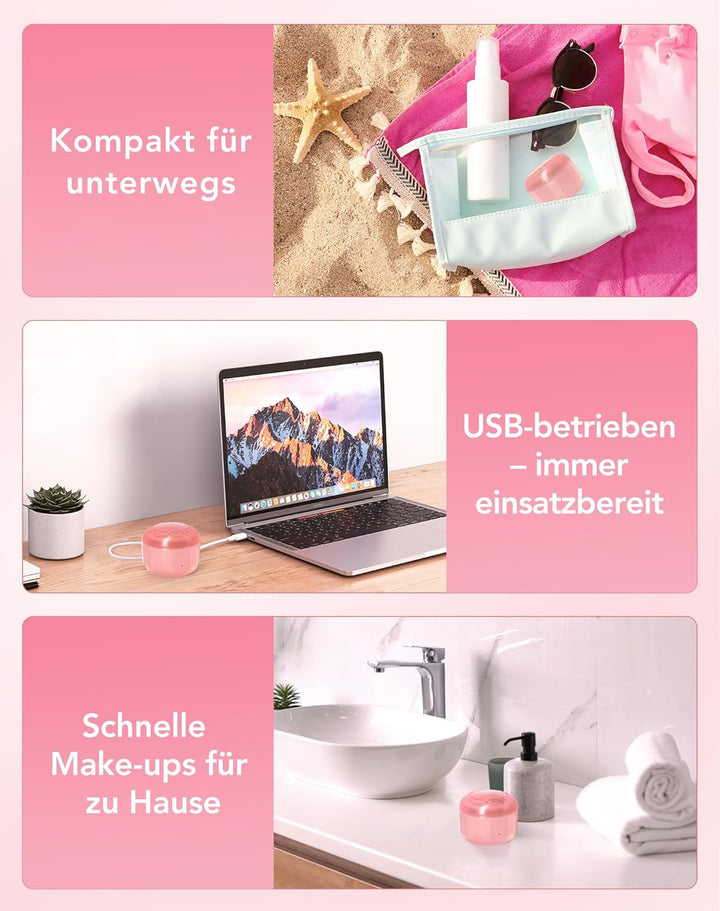 Nasenhaar Wachs, Mini Wax Nasenwachs-Set für Männer und Frauen tragbarer Nasenhaarentferner, Nase Wa
