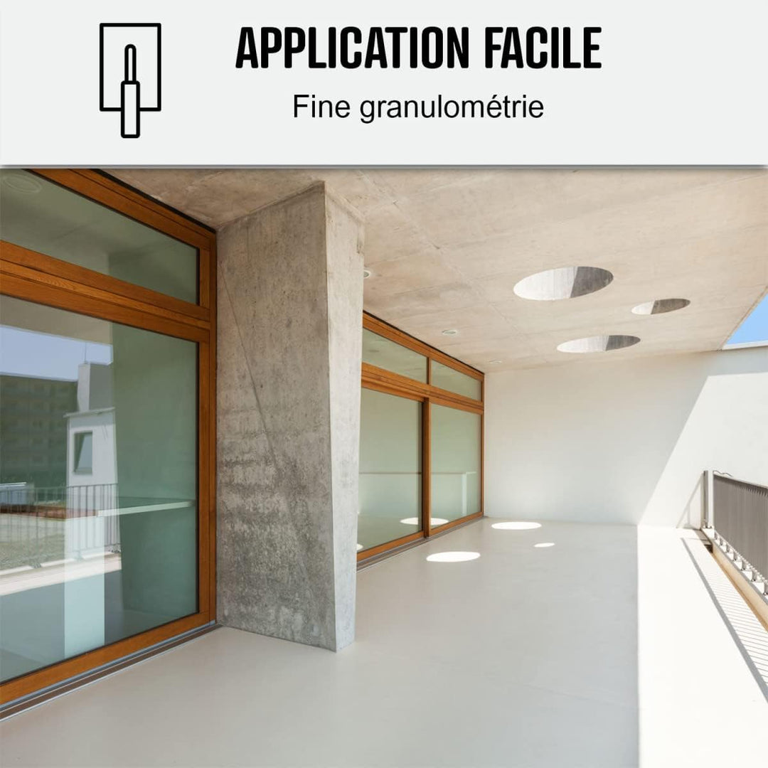 ARCANE INDUSTRIES BETON CIRÉ: KIT KUNSTHARZ-BETONBESCHICHTUNG FÜR DRAUSSEN - Böden, Wände, Terrassen
