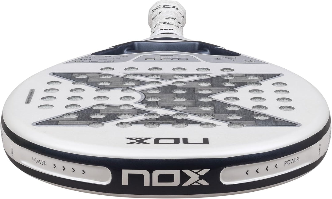 Nox Agustin Tapia Padelschläger Genius 12K Xtrem Lite AT10, Mehrfarbig