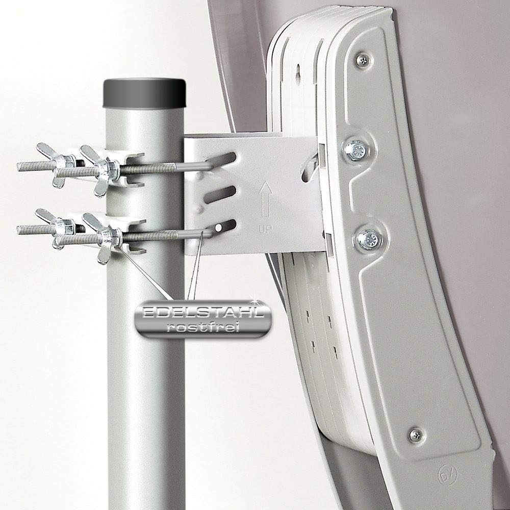 Fuba DAA 850 Satellitenspiegel 85 cm Grau grau 85 cm, grau 85 cm
