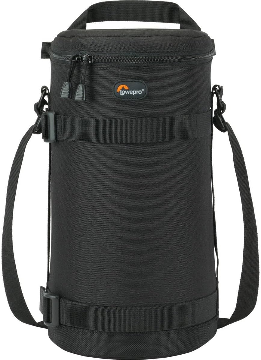 Lowepro LP36307 Objektivköcher (13 x 32 cm) Schwarz 13 x 32 (mit Schultergurt) Single, Schwarz 13 x