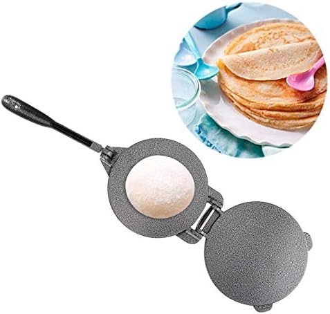 Tortilla-Maschine 16,5 cm Taco Presse Aluminiumlegierung Teigpresse Druckpresse für Camping und zu H