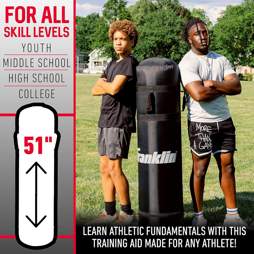 Franklin Sports Blocking and Tackling Dummy - Jugendsport, Kampfsport, Multisporttraining - bungsdum