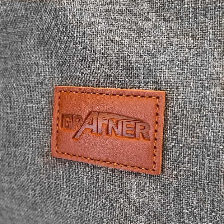 Grafner Premium Kühltasche klein 8L, 2 Fächer Schultergurt Tragegriff, stabiles 900D Oxford, PEVA-Ma