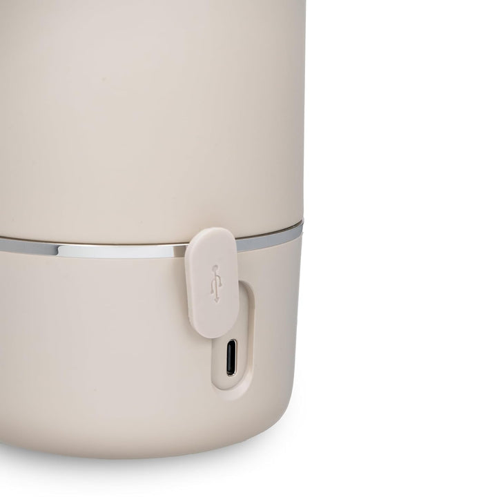 Sjolove Flaschenwärmer tragbar USB Baby Milchwärmer schnell kabellos für unterwegs kompatibel mit Ba
