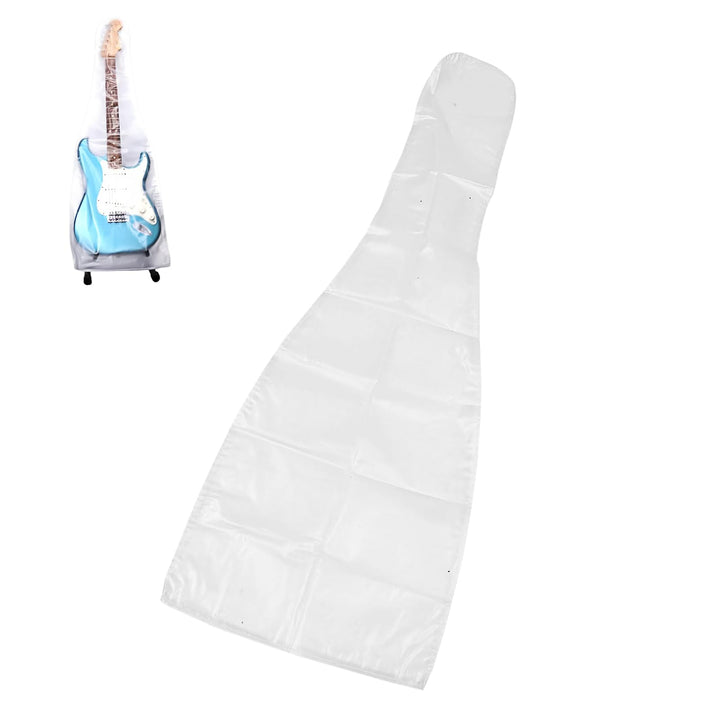 Musiin Gitarren-Abdeckung, transparent, mattiert, Staubschutz für E-Gitarre, eleganter Schutz für Ih
