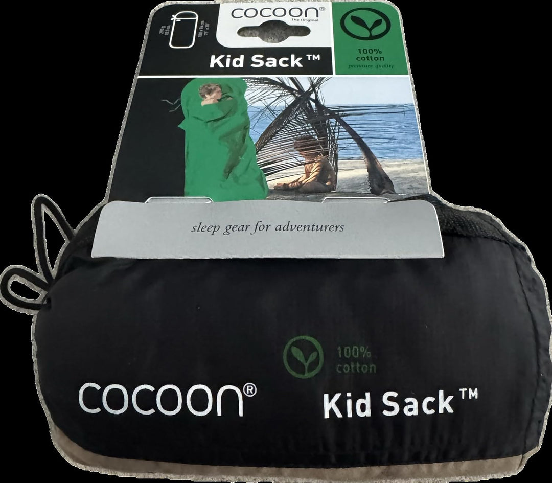 Cocoon Kinderschlafsack Kids KidSack - Silk sunset orange, sunset orange
