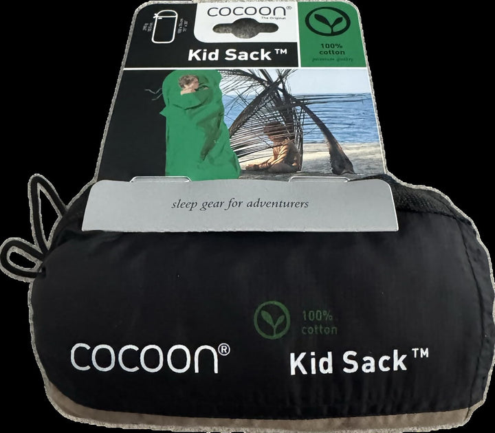 Cocoon Kinderschlafsack Kids KidSack - Silk sunset orange, sunset orange