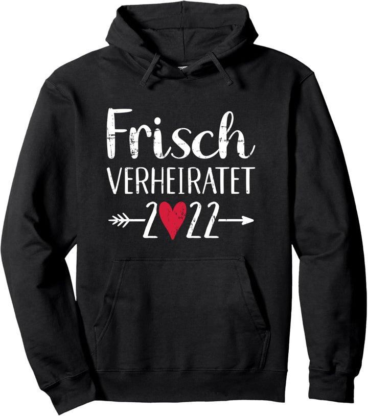 Just Married Hochzeit heiraten 2022 Pullover Hoodie
