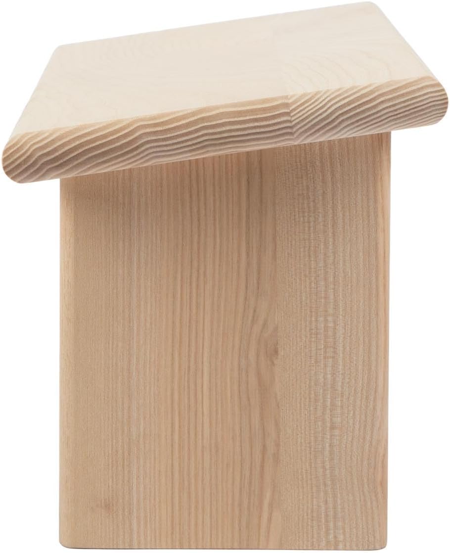 Bodhi Meditationsbank aus Holz (Buche) | Yoga Hocker aus Holz | Kniesitz Medibank für eine Tiefe Med
