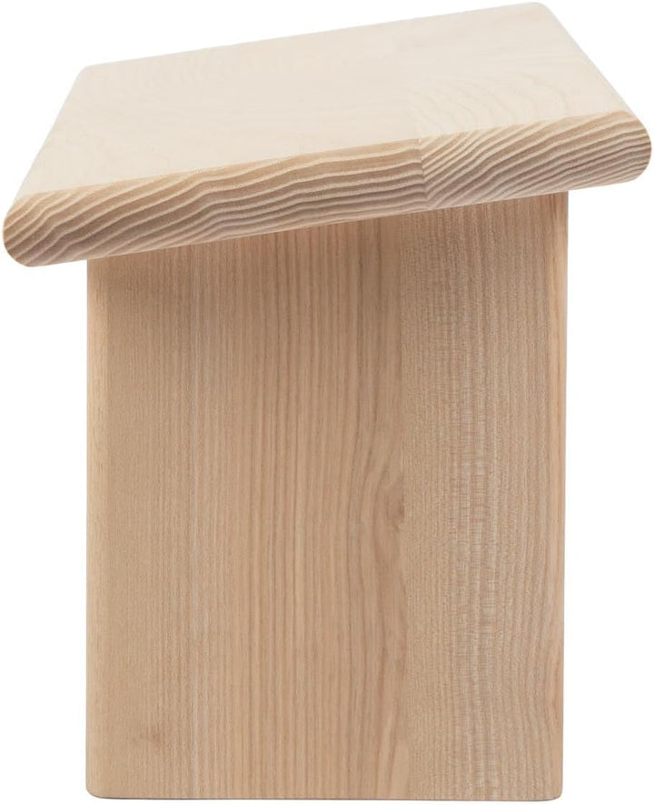 Bodhi Meditationsbank aus Holz (Buche) | Yoga Hocker aus Holz | Kniesitz Medibank für eine Tiefe Med