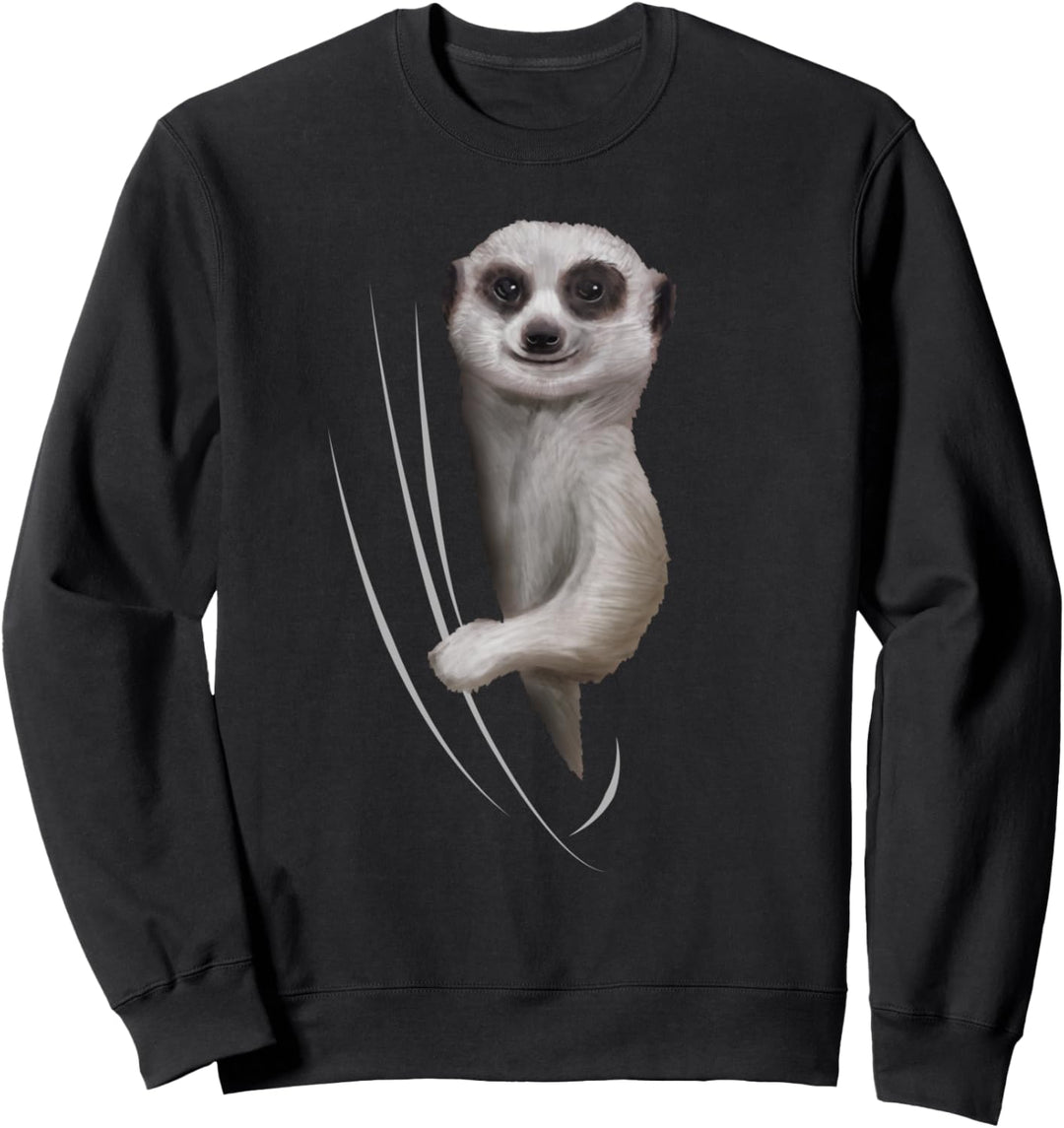 Erdmännchen aus Kleidung Kinder Geschenk Outfit Erdmännchen Sweatshirt