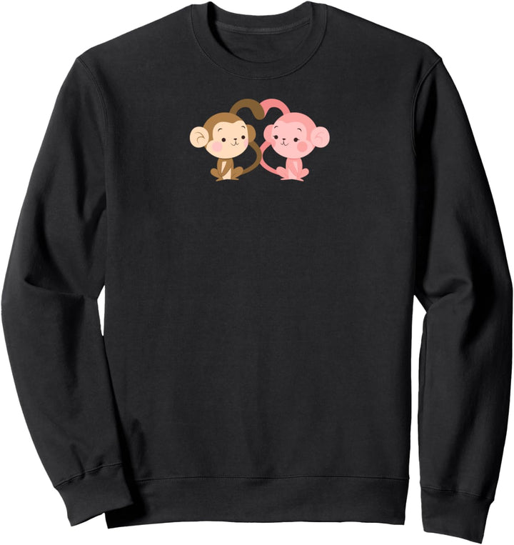 AFFE Paare Geschenk Hochzeit Jahrestag Valentinstag Ihn Sie Sweatshirt