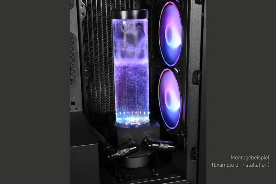 Alphacool 15394 Core 200 Aurora Ausgleichsbehälter D5/VPP Acetal/Acryl