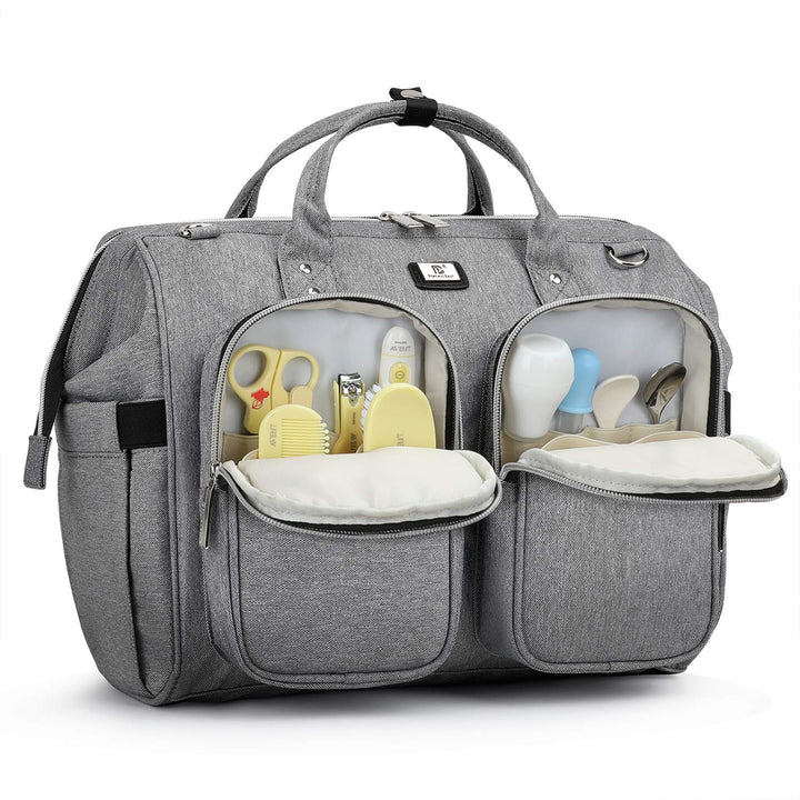 Pomelo Best Wickeltasche mit Schulterriemen – Schwangerschaftstasche, grosse Kapazität, aus wasserdi