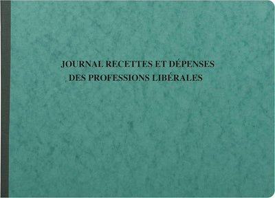 EXACOMPTA Geschäftsbuch "Recettes/Dépenses professions libé-