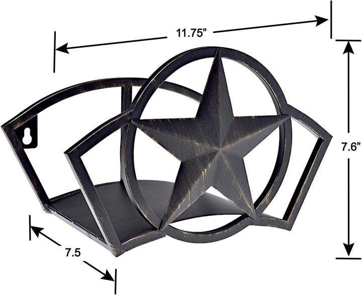 Liberty Garden 234 Liberty Star Mount Schlauch-Butler, hält 45 m, 1,6 cm, Schwarz, Schwarz