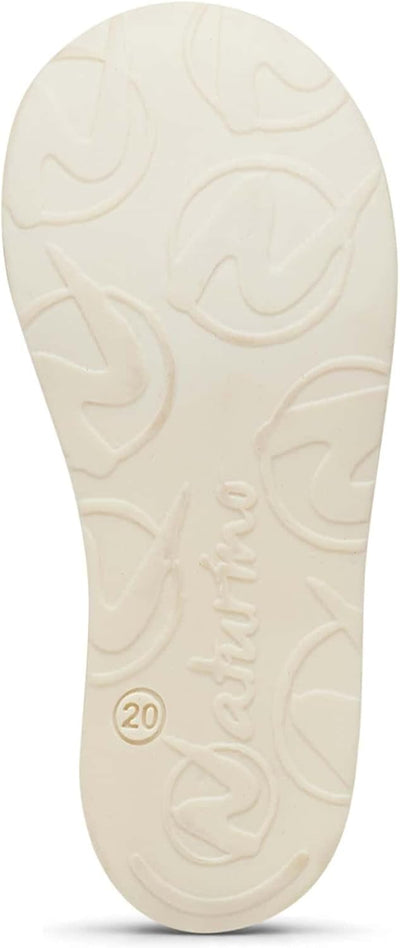 Naturino PUFFY-Halb geschlossene Sandalen 17 EU Weiss, 17 EU Weiss
