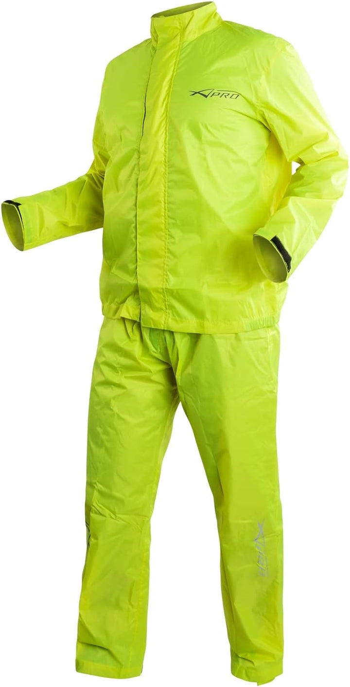 Motorrad Regenhose Regenkombi Regenanzug Regenjacke Wasserdicht Fluo S S Fluo, S Fluo