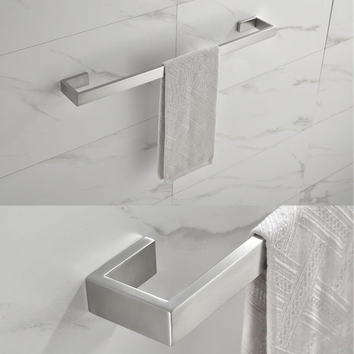 Flybath Handtuchstange SUS 304 Edelstahl Gebürstetes Silber Handtuchhalter Badetuchhalter Wandmontag