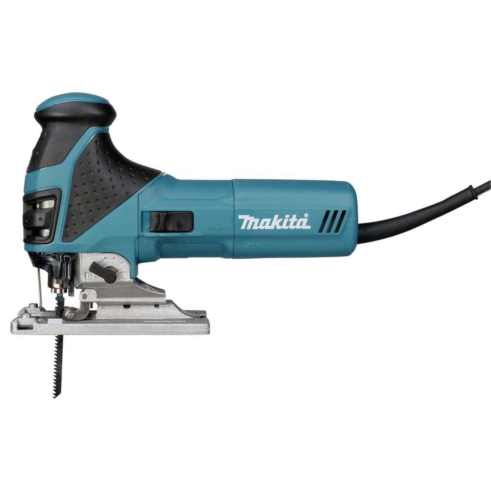 Makita 4351FCTJ Pendelhubstichsäge mit LED, Petrol, 135 mm, Petrol