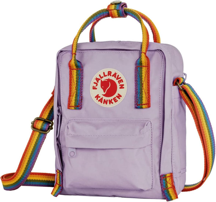 Fjällräven Unisex Kånken Rainbow Sling rucksack (1er Pack) Einheitsgrösse Lavender-regenbogen Kuchen