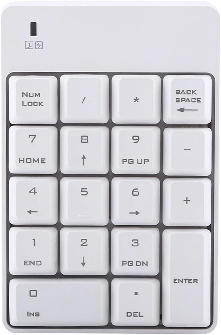 KIMISS 2,4 GHz Wireless USB, Nummernblock Nummer 18 Tasten Laptop Nummernblock Nummernblock Numeric