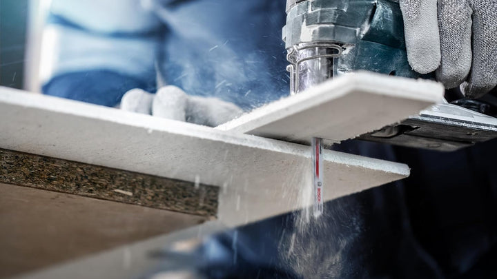 Bosch Accessories 3x Expert ‘Fiber Plaster’ T 141 HM Stichsägeblatt (für Faserzementplatten, Gipskar