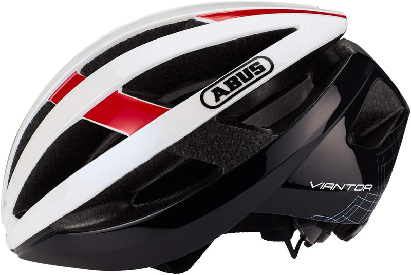 ABUS Rennradhelm Viantor - Sportlicher Fahrradhelm für Einsteiger - für Damen und Herren M (52-58 cm