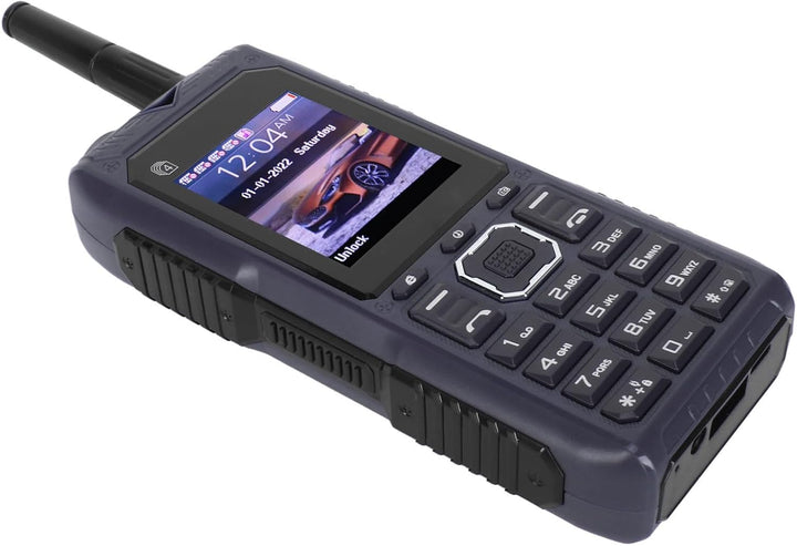 Entsperrtes Senioren-Handy 2G Retro Vier-Karten-Vier-Standby-2400-mAh-Akku Groötasten-Handy mit Ante