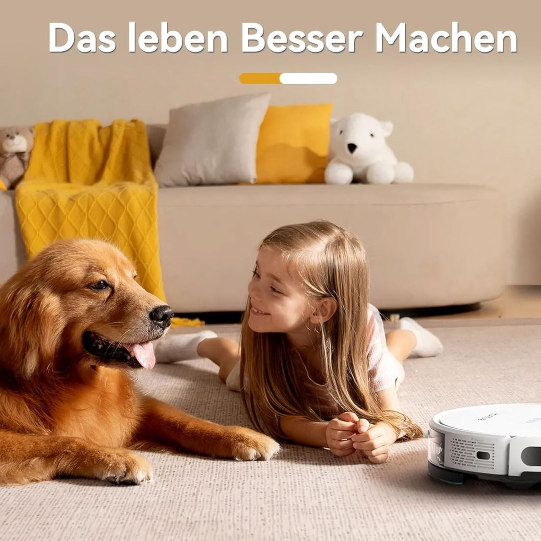 Zubehör für Roborock Q5 Pro/Q5 Pro+/Q8 Max/Q8 Max+ | 2 Hauptbürsten + 4 HEPA-Filter + 6 Wischtücher