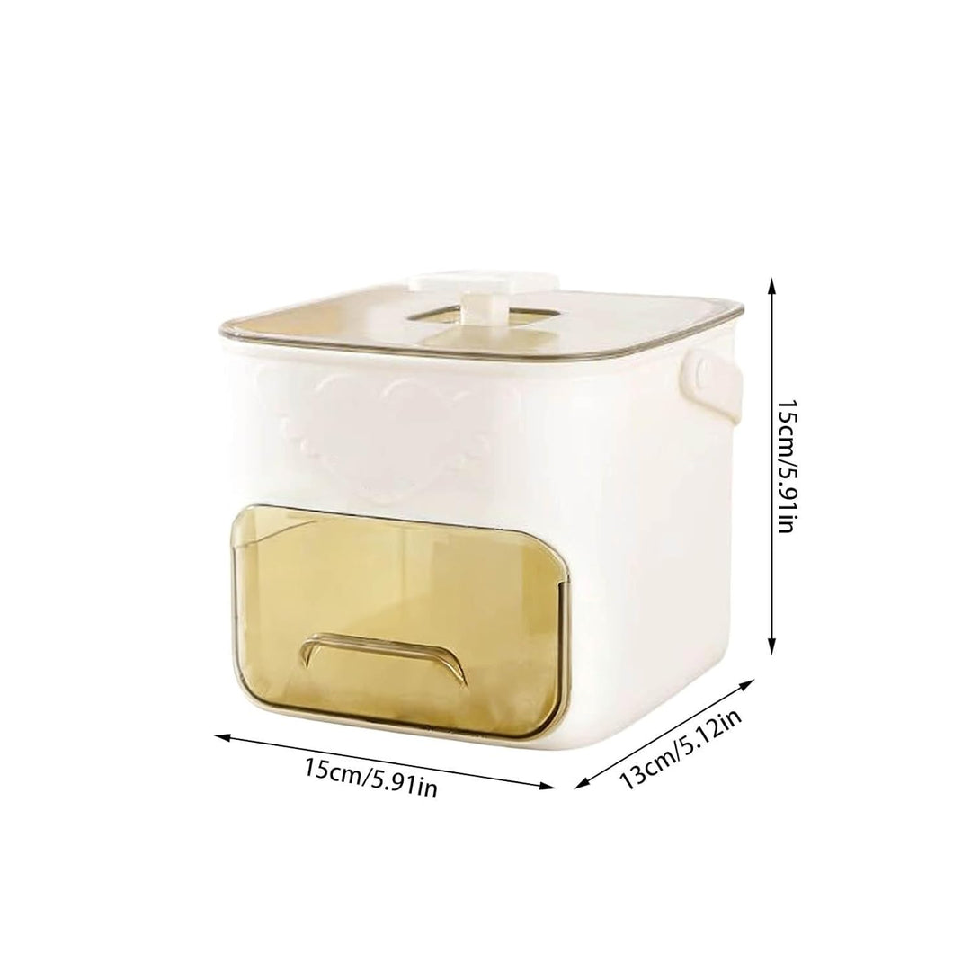 Klein Eiswürfelmaschine, Ice Cube Maker, mit 48 Gitter Eiswürfelform Eiswürfelmaker mit Schublade un