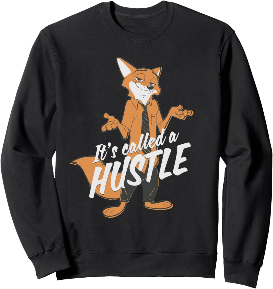 Disney Zootopia Nick Wilde It's Called Hustle Sweatshirt