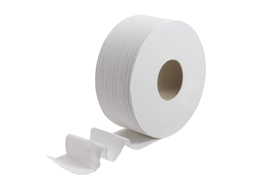 Kleenex Jumbo Toilettenpapierrolle 8570 – 6 Rollen mit je 500 weissen, 2-lagigen Blättern