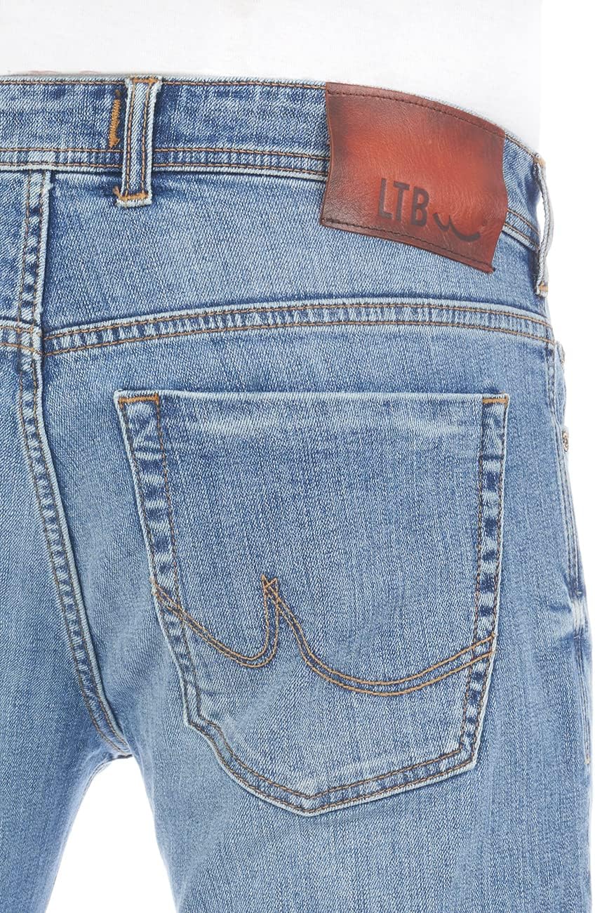LTB Herren Jeans Hose Timor Bootcut Jeanshose Basic Baumwolle Denim Stretch Tiefer Bund Blau Schwarz