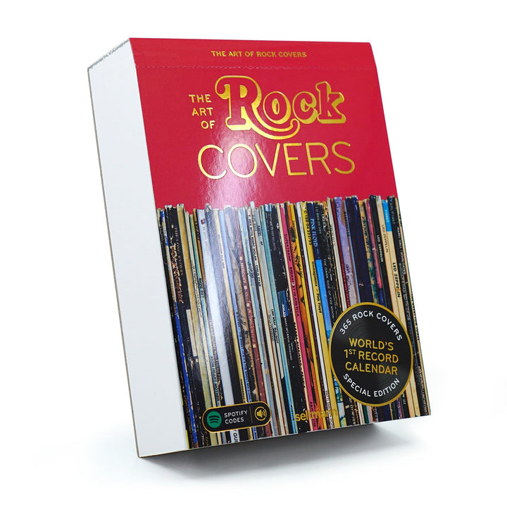 The Art of Rock Covers – Tagesabreisskalender mit 366 Best-of Rock Vinyl Covern aus über 6 Jahrzehnt