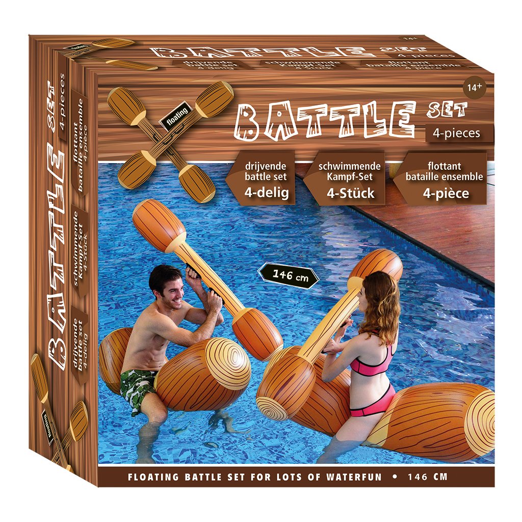 Aufblasbares Pool-Battle-Set (4-teilig)